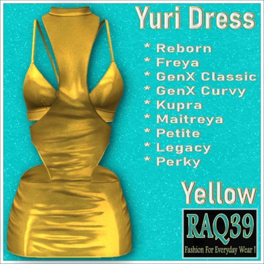 [R39] Yuri Dress-Yellow
