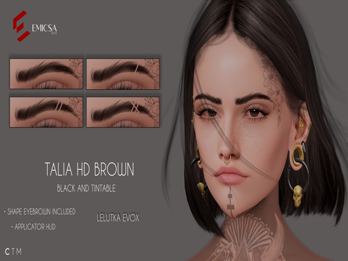 EMICSA - TALIA HD BROWN