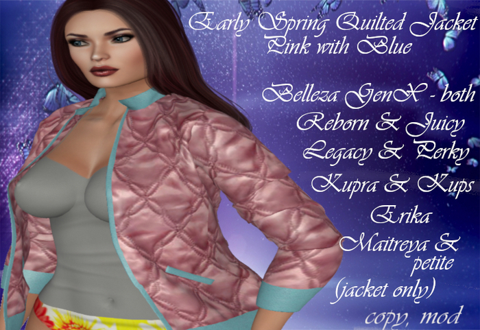 Early Spring Jacket - Pink