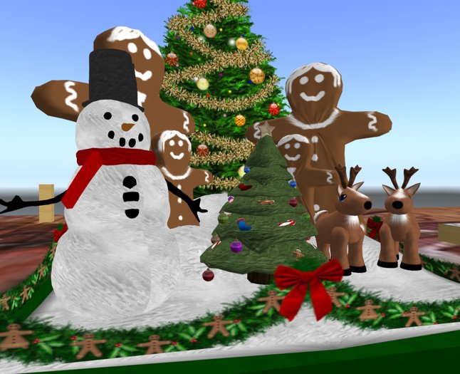 Gingerbread Family Christmas Invitation Boxed
