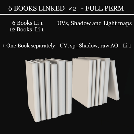 6-12 Books Linked - Full Perm (add)