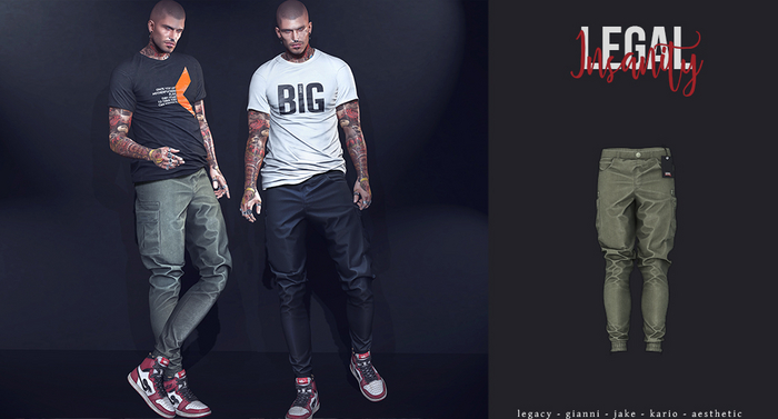 Legal Insanity - Finn cargo pants #19