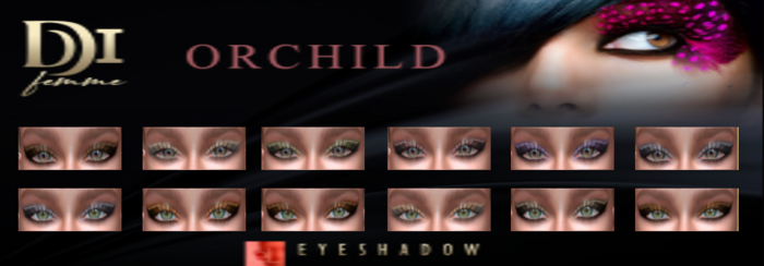 .. DI Femme .. ORCHILD - EYESHADOW LELUTKA