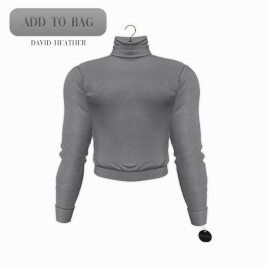 David Heather - Grant H.W.Turtleneck - Grey
