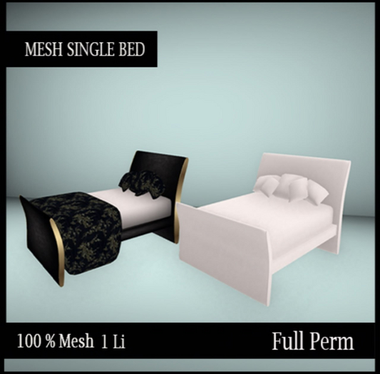 [BB] Mesh- Full Perm- Single Bed