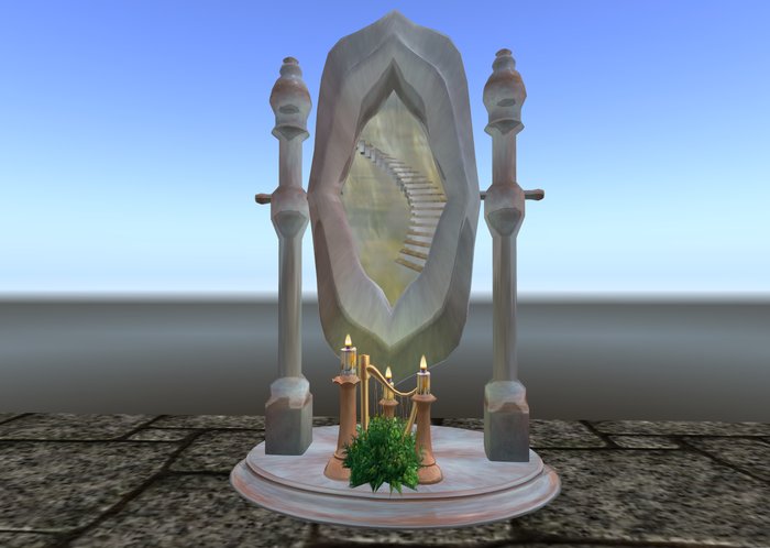 Heaven's Watch Mirror Stairs Picture Boxed