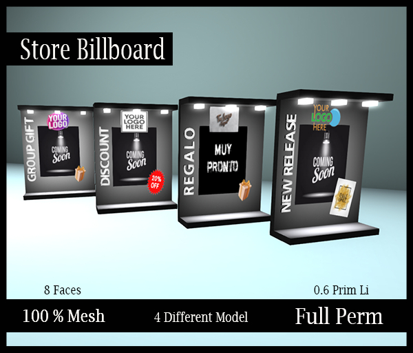 [BB] Mesh- Full Perm- Store Billboard