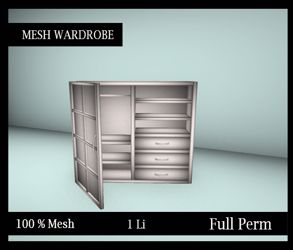 [BB] Mesh- Full Perm- Wardrobe