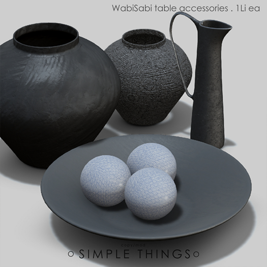 SimpleThings - WabiSabi Coffee Table Accessories