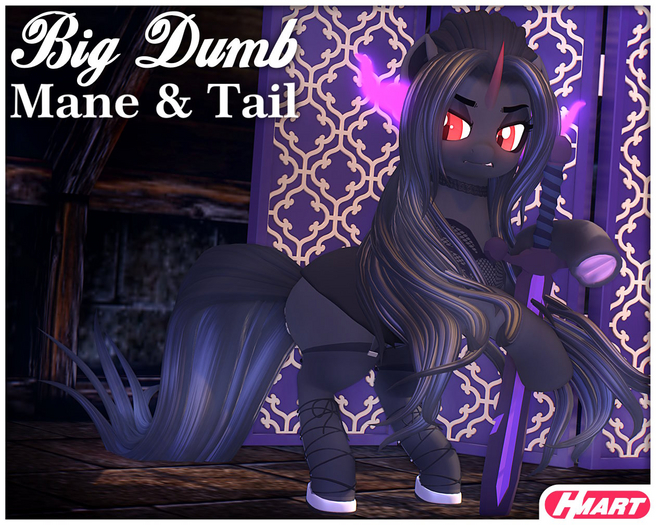 [HMART] Big Dumb Mane & Tail
