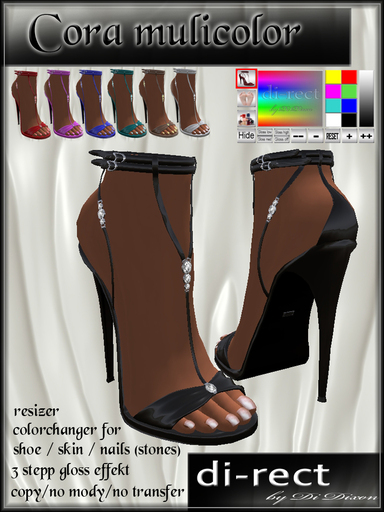 Cora Mulicolor Heel