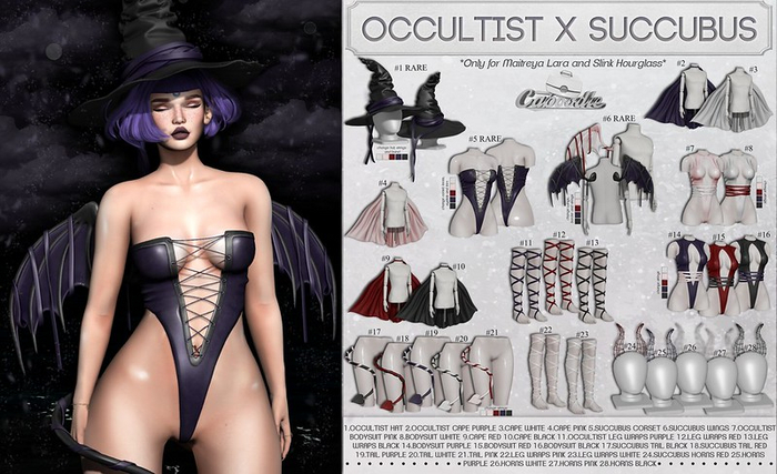 Caboodle - Occultist x Succubus Set - DEMOS