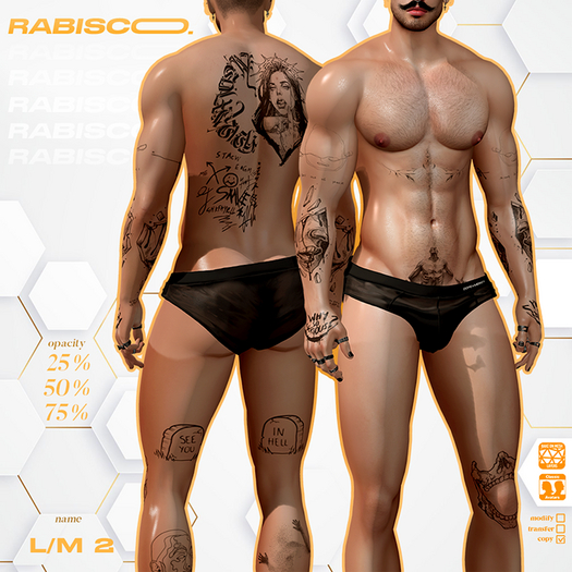 // rabisco. - L/M 2. tattoo.