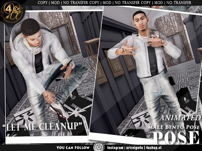 4UShop- Let Me CleanUp Pose