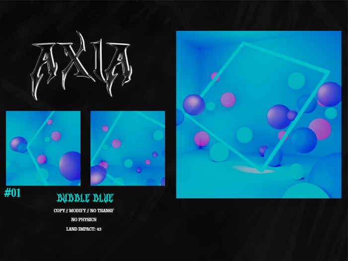 Axia - Bubbles Blue