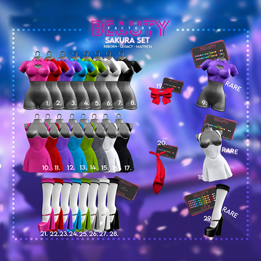 29. BF Sakura Heels - Legacy RARE