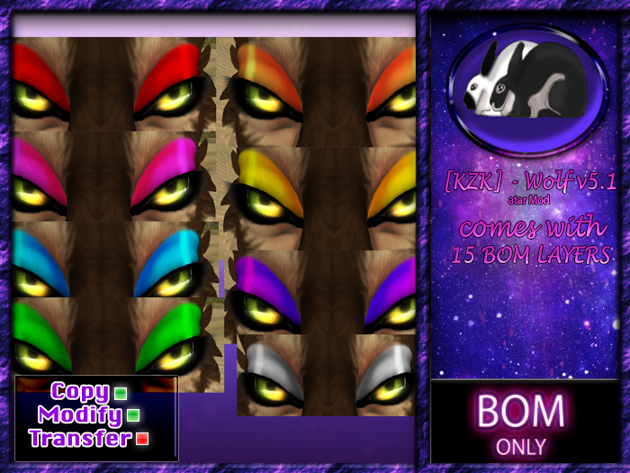 kzk-wolf -V5-makeup-fatpack