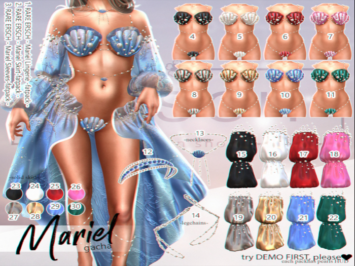 25. ERSCH - Mariel {Reborn} Skirt -red-