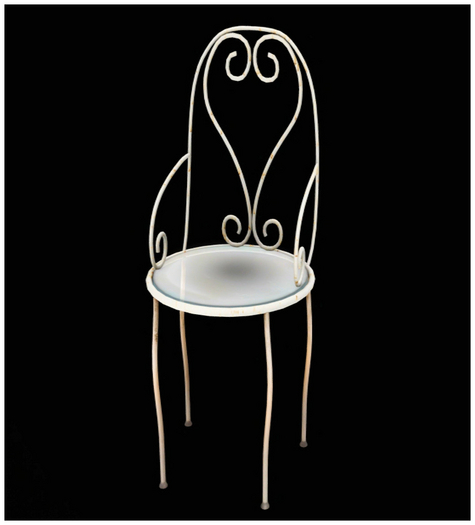 *ionic* Cafeteria Glass Chair - LA CAFETERIA