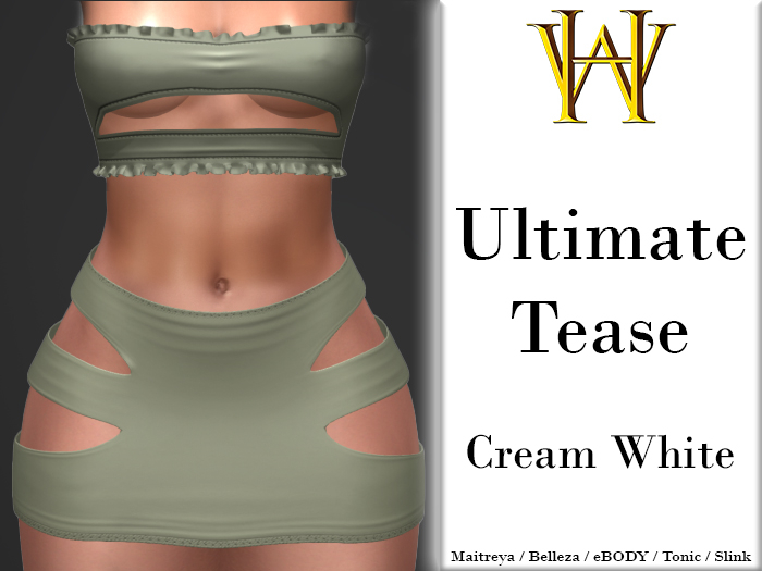 {HW} Ultimate Tease (Cream White)