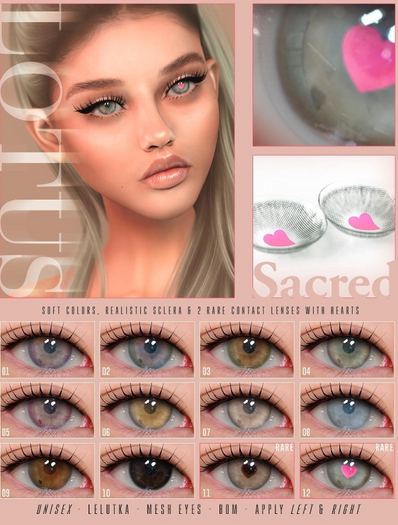 11. LOTUS. Sacred Eyes  [boxed] RARE