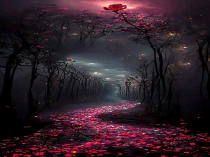 Rose Forest Texture