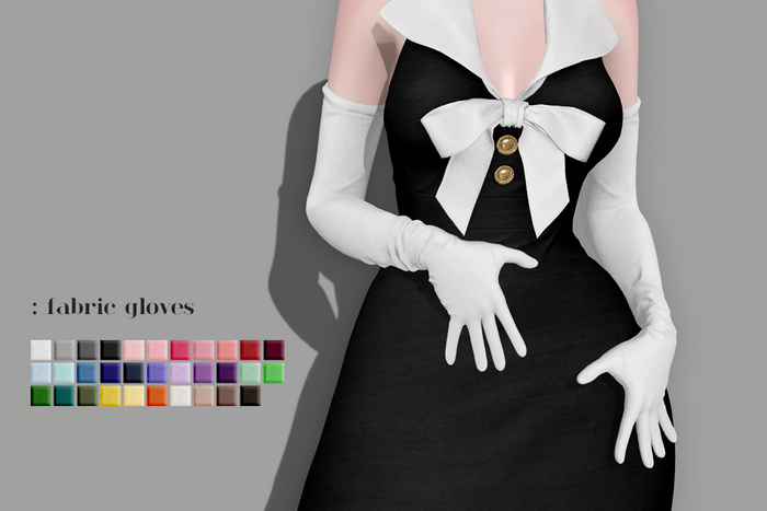 cheezu. fabric gloves
