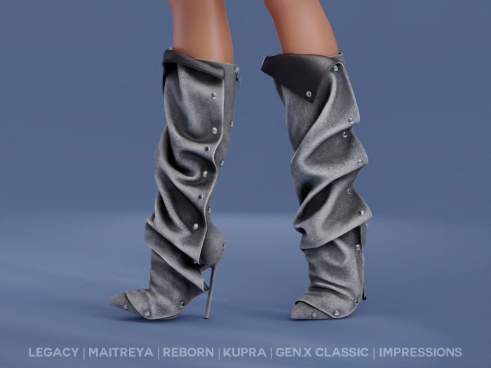 $NT Slouchy Joots GREY