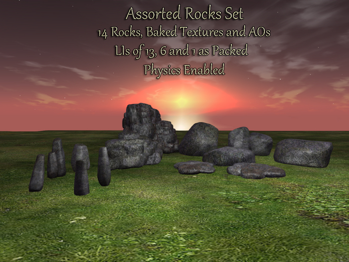 Full Perm Rocks Bad Katz Assorted Rocks Set Full perm Mesh