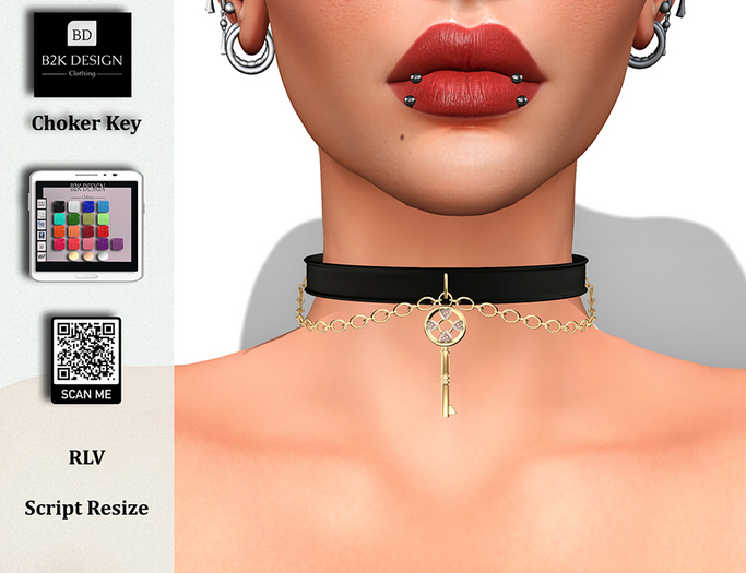 ..::B2K Design::..Choker Key RLV -  ADD