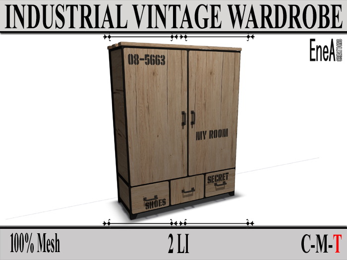 ➽ EC - Industrial Vintage Wardrobe