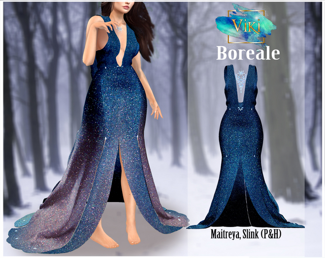 .Viki. Boreale - Light Blue 