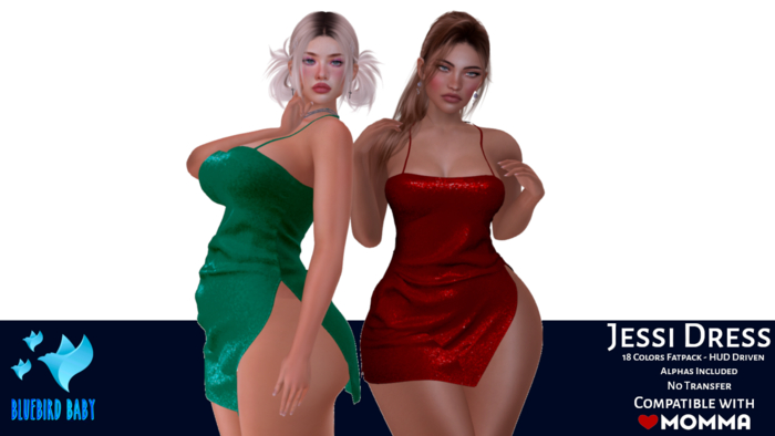 {bb} Jessi Dress - Fatpack {ADD}