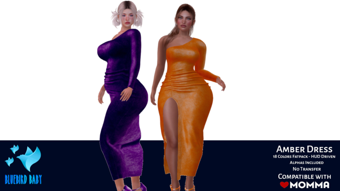 {bb} Amber Dress - Velvet Version Fatpack [Add+Click]
