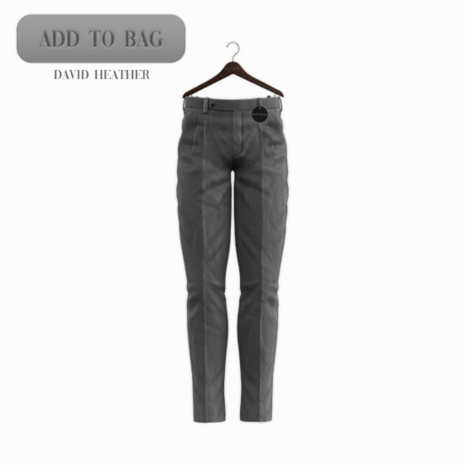 David Heather - Heath Slacks - Grey