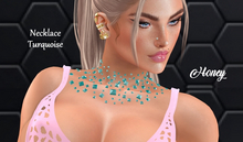 ::F:: HONEY NECKLACE TURQUOISE (ADD)