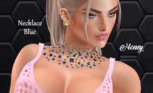 ::F:: HONEY NECKLACE BLUE (ADD)