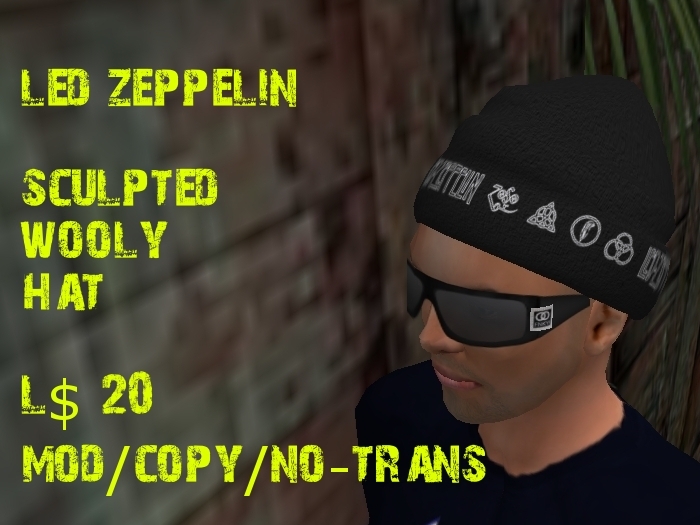 Led Zeppelin Wooly Hat