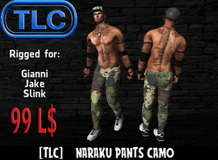 [TLC] Unpacker NARAKU CAMO