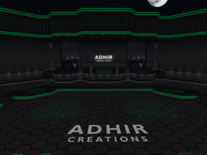 A64 -[Green Neon Tintable]- Disco Dance Club A64X64 -[ADHIR]- BOX
