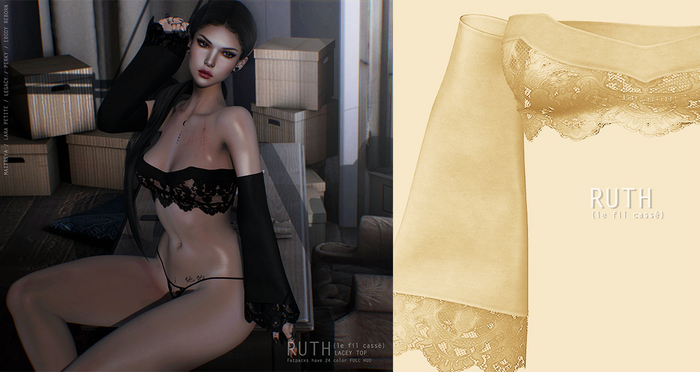 {le fil cassé} Ruth Top Lemonade
