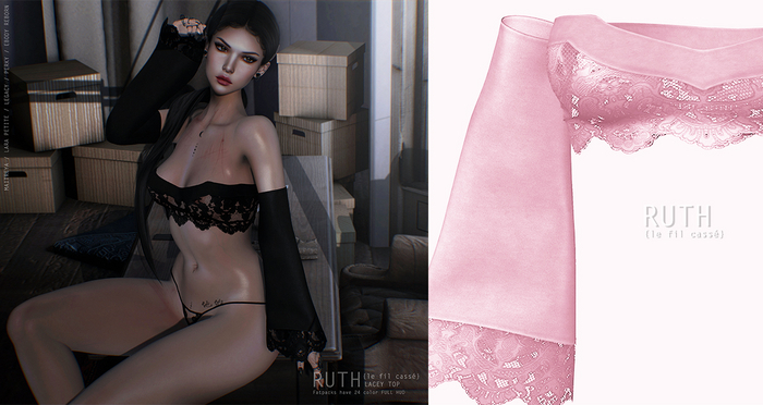 {le fil cassé} Ruth Top Pink