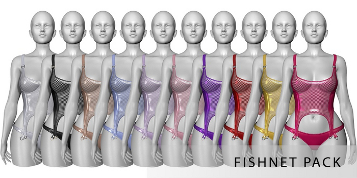 Lilleth Mills x RISKY Fishnet MAITREYA