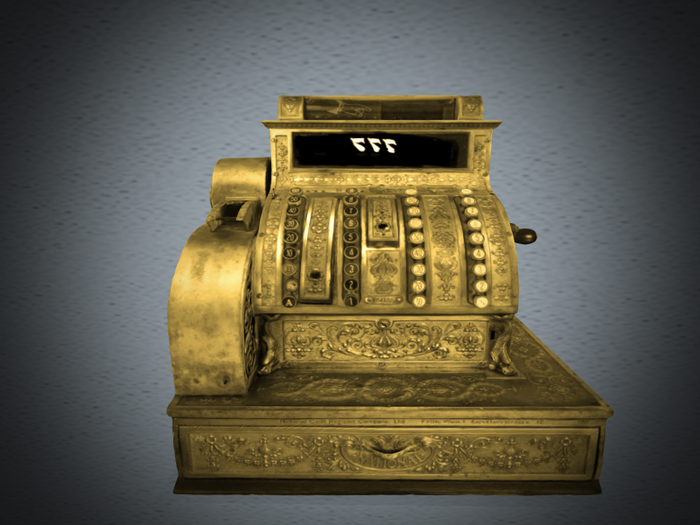 Antique Cash Register 