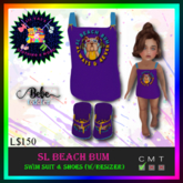 *LVD* SL Beach Bum Swiming Suit - BeBe