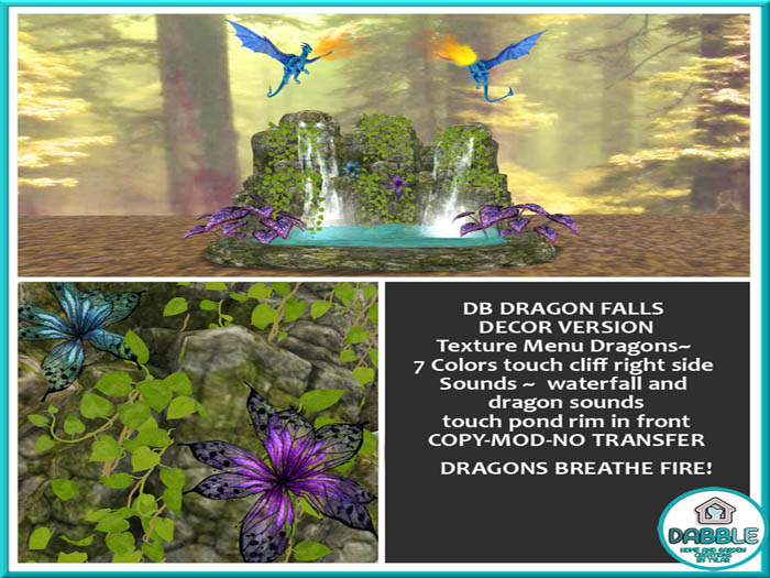 DB DRAGON FALLS DECOR VERSION  add me