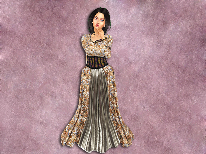 Abigail dress earth  box