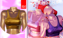 #MEWSERY BBcrop top {#10 Silk.Champagne}