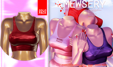 #MEWSERY BBcrop top {#4 Silk.Burgundy}