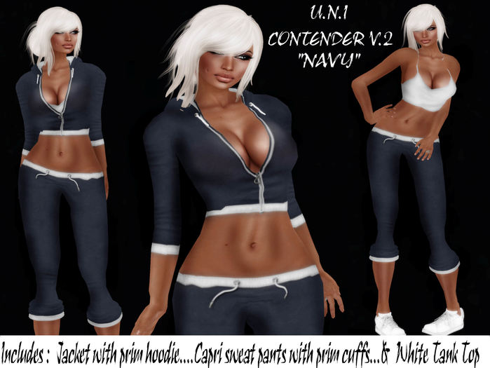 U.N.I ~ Contender V.2 {NAVY}